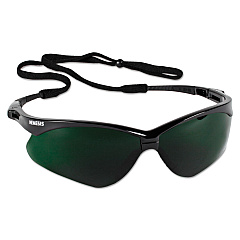 KleenGuard V30 Nemesis Safety Eyewear, Black Frame/IRUV 5 Lens, Nylon/Polycarb (25671)