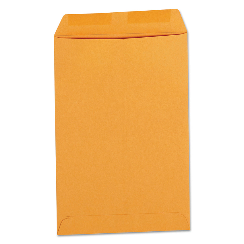 Universal Catalog Envelope, #1, Square Flap, Gummed Closure, 6 x 9, Brown Kraft, 500/Box (UNV40105)