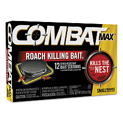 Combat Small Roach Bait, 12/Pack, 12 Packs/Carton (51910)