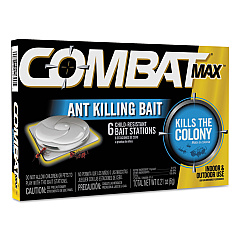 Combat Source Kill MAX Ant Killing Bait, 0.21 oz each, 6/Pack, 12 Packs/Carton (55901)
