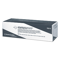 Kimtech Precision Wipers, POP-UP Box, 1-Ply, 11.8 x 11.8, White, 196/Box, 15 Boxes/Carton (75512)