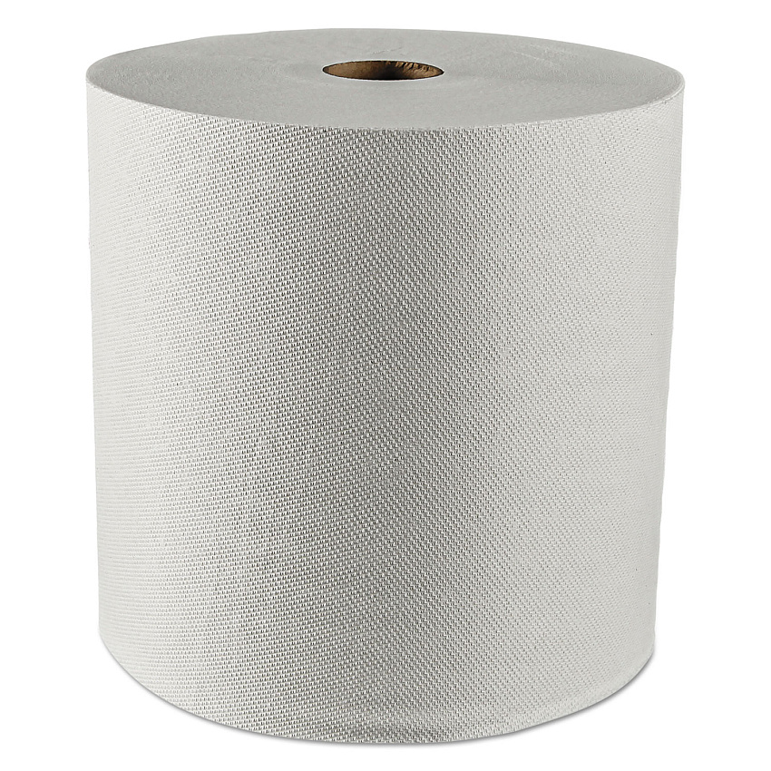 Kleenex Hard Roll Paper Towels with Premium Absorbency Pockets, 8" x 425 ft, 1.5" Core, White, 12 Rolls/Carton (01080)