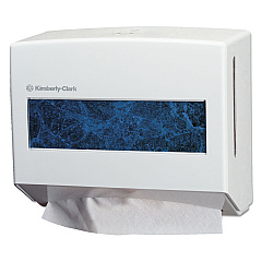 Kimberly-Clark Professional* Scottfold Compact Towel Dispenser, 13.3 x 10 x 13.5 Pearl White (09217)