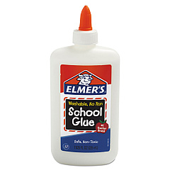 Elmer's Washable School Glue, 7.63 oz, Dries Clear (E308)