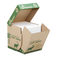 AbilityOne 7530015623260 SKILCRAFT Convenience PK Paper, 92 Bright, 20 lb Bond Weight, 8.5 x 11, White, 500 Sheets/Ream, 5 Reams/Carton