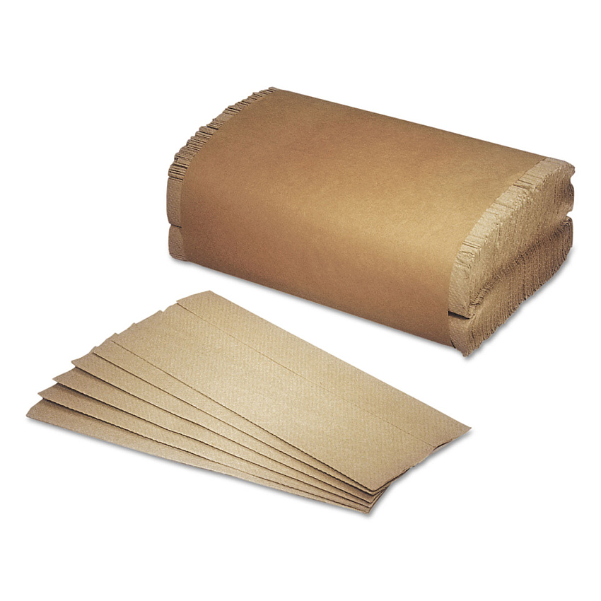 AbilityOne 8540002910392, SKILCRAFT, C-Fold Paper Hand Towels, 10.25w, Brown, 200/Pack, 12 Packs/Box