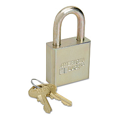 AbilityOne 5340015881036, Padlock without Chain, 1-1/8" Shackle Height, Keyed Different