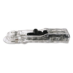 AbilityOne 7510013174220 SKILCRAFT Clam Clip Medium Dispenser, Medium (No. 4), Clear, Dozen