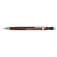 AbilityOne 7520016522436 SKILCRAFT American Classic Mechanical Pencil, 0.5 mm, HB (#2.5), Black Lead, Burgundy Barrel, Dozen