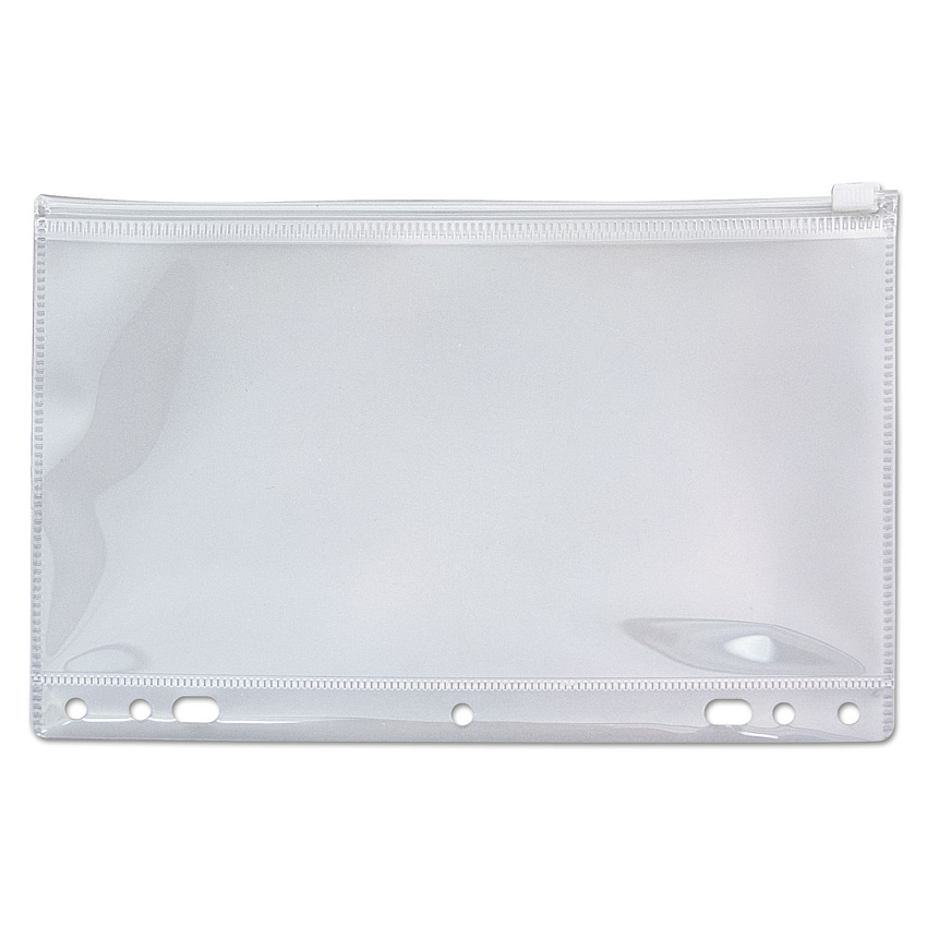 Angler's Zip-All Ring Binder Pocket, 6 x 9 1/2, Clear (ANG51)