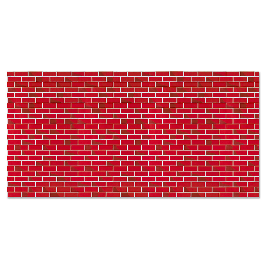 Pacon Fadeless Designs Bulletin Board Paper, Brick, 48" x 50 ft Roll (56475)