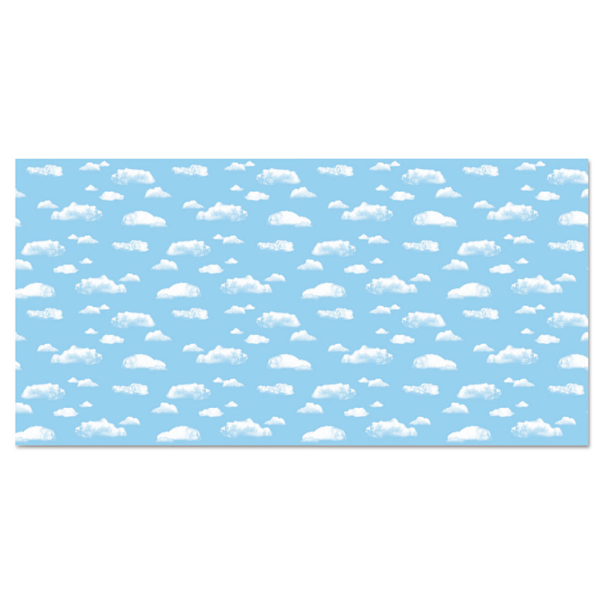 Pacon Fadeless Designs Bulletin Board Paper, Clouds, 48" x 50 ft Roll (56465)