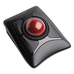 Kensington Expert Mouse Wireless Trackball, 2.4 GHz Frequency/30 ft Wireless Range, Left/Right Hand Use, Black (72359)