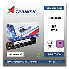 751000nsh0978 Remanufactured Cb543a (125a) Toner, 1,500 Page-yield, Magenta