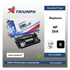 Triumph 751000NSH1587 Remanufactured CF226A (26A) Toner, 3,100 Page-Yield, Black
