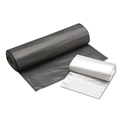 AbilityOne 8105015171377, SKILCRAFT Trash Can Liner Low Density Coreless, 33 x 39, Gray, 250/Carton