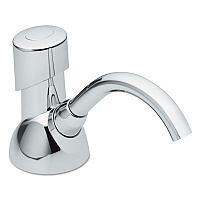 GOJO CX Counter Mount Foam Soap Dispenser, 1,500 mL/2,300 mL, 4.5 x 11.88 x 4.5, Chrome (850001)
