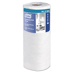 Tork Universal Perforated Kitchen Towel Roll, 2-Ply, 11 x 9, White, 84/Roll, 30 Rolls/Carton (HB1990A)