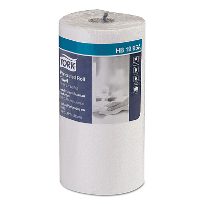 Tork Universal Perforated Kitchen Towel Roll, 2-Ply, 11 x 9, White, 210 Sheets/Roll, 12 Rolls/Carton (HB1995A)