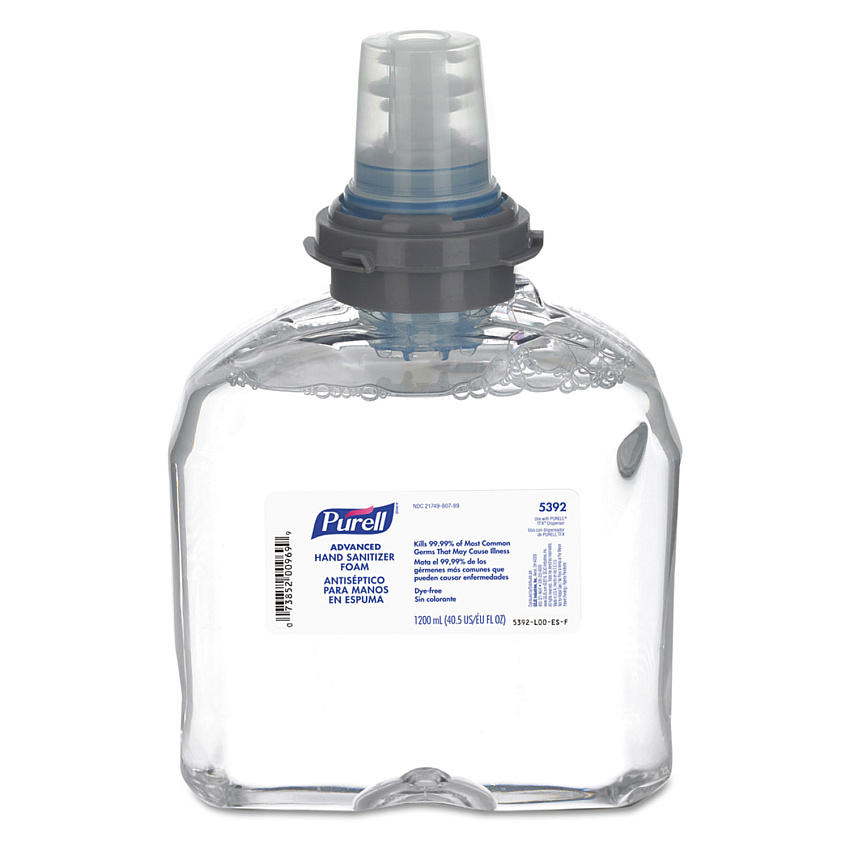 PURELL Advanced TFX Refill Instant Foam Hand Sanitizer, 1,200 mL, Unscented (539202EA)