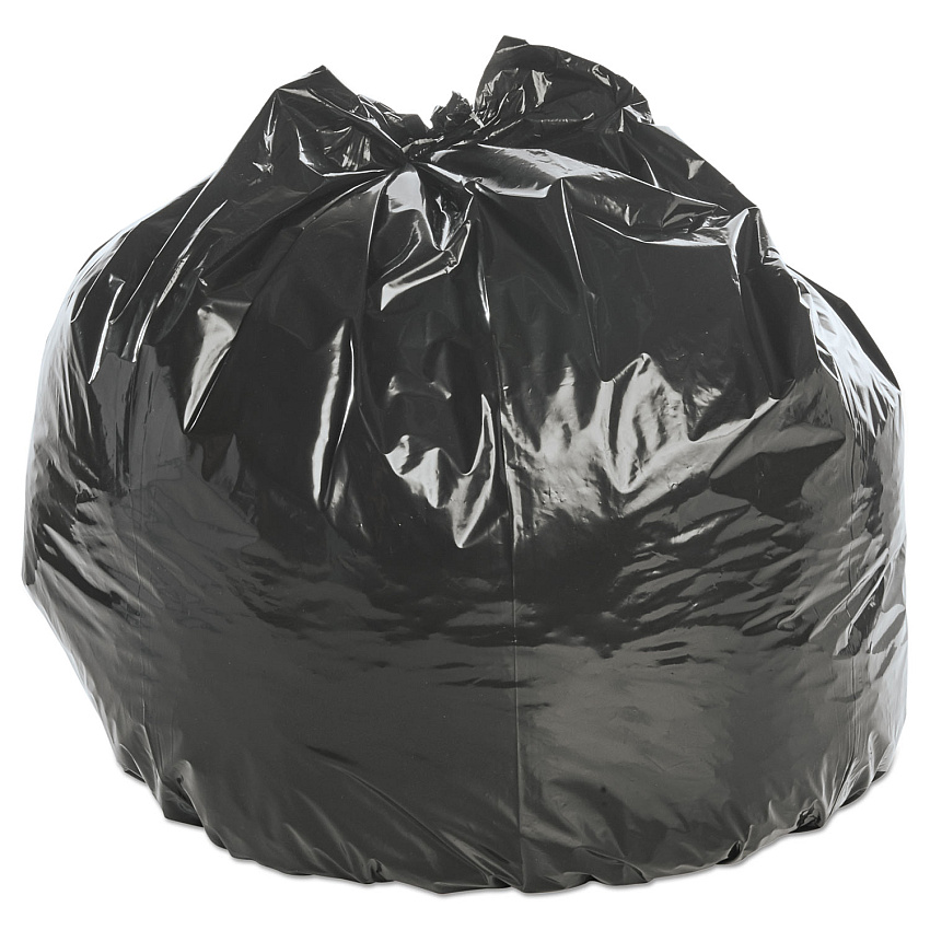 Stout by Envision Insect-Repellent Trash Bags, 55 gal, 2 mil, 37" x 52", Black, 65/Box (P3752K20)