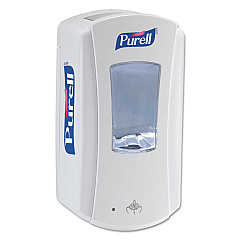 PURELL LTX-12 Touch-Free Dispenser, 1,200 mL, 5.75 x 4 x 10.5, White (192004)