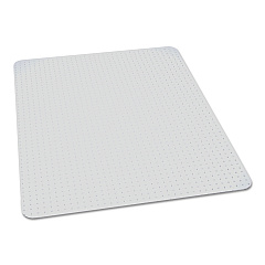 AbilityOne 7220016568318, SKILCRAFT Biobased Chair Mat for High Pile Carpet, 46 x 60, No Lip, Clear