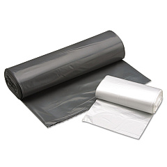 AbilityOne 8105015171358, SKILCRAFT High Density Coreless Can Liners, 36 x 58, Gray, 100/Box