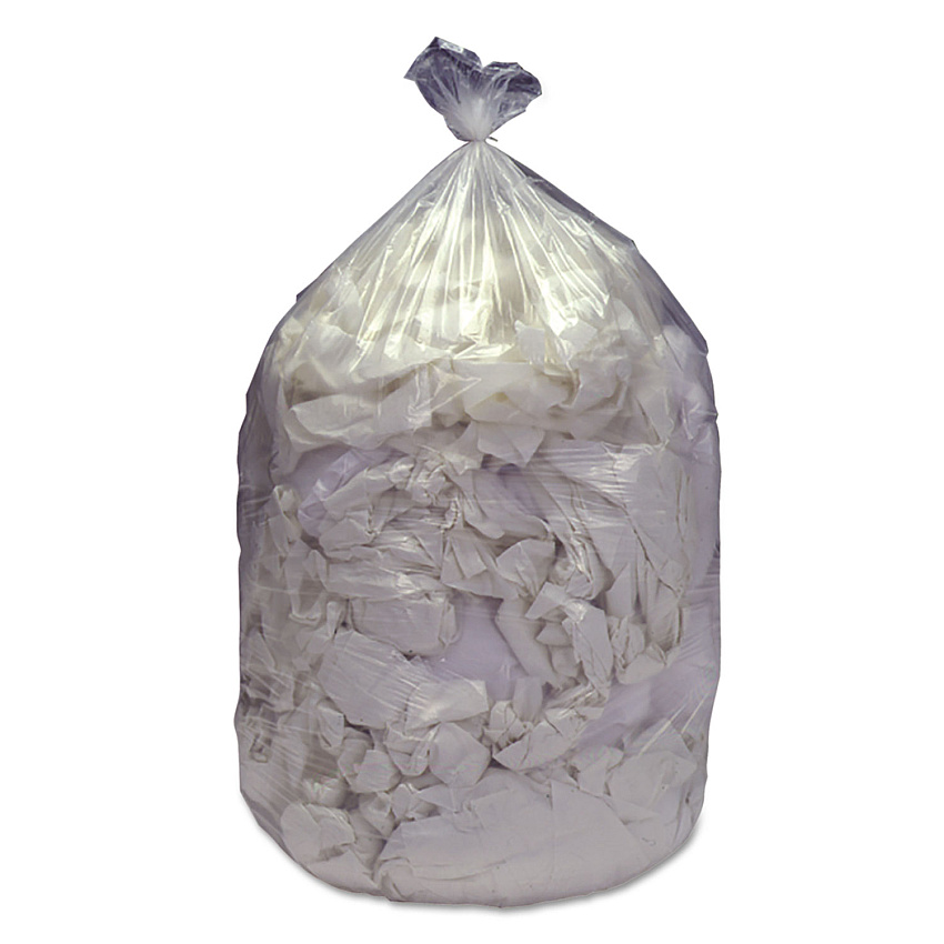 AbilityOne 8105015171367, SKILCRAFT Low Density Trash Can Liners, 38 x 58, Clear, 100/Carton