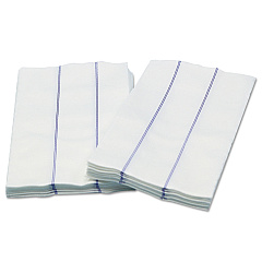 Cascades PRO Tuff-Job Foodservice Towels, 1/4 Fold, 13 x 24, White/Blue, 72/Carton (W930)