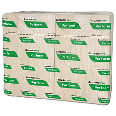 Cascades PRO Perform Interfold Napkins, 1-Ply, 6.5 x 4.25, Natural, 376/Pack, 16 Packs/Carton (T411)