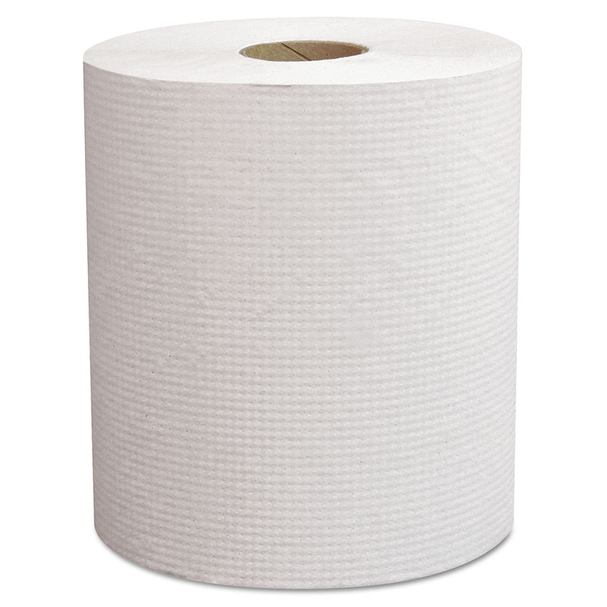 Cascades Select Roll Paper Towels, 1-Ply, 7.9" x 800 ft,  White, 6 Rolls/Carton (H080)