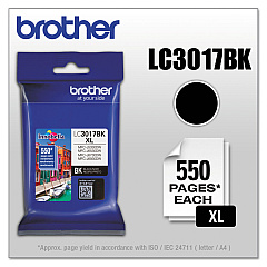 Brother LC3017BK Black Ink Cartridge