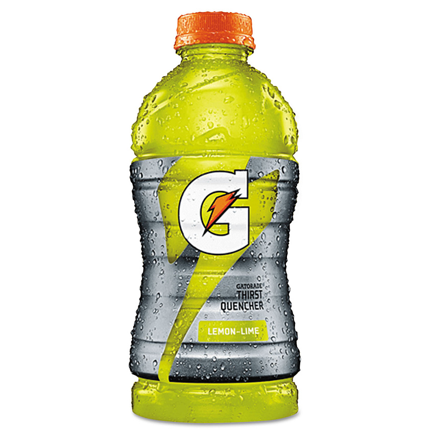 Gatorade G-Series Perform 02 Thirst Quencher Lemon-Lime, 20 oz Bottle, 24/Carton (28681)