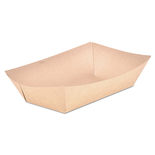 SCT Food Trays, 5 lb Capacity, Brown Kraft, 500/Carton (0529)