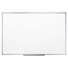 Mead Dry-Erase Board, Melamine Surface, 72 x 48, Silver Aluminum Frame (85358)