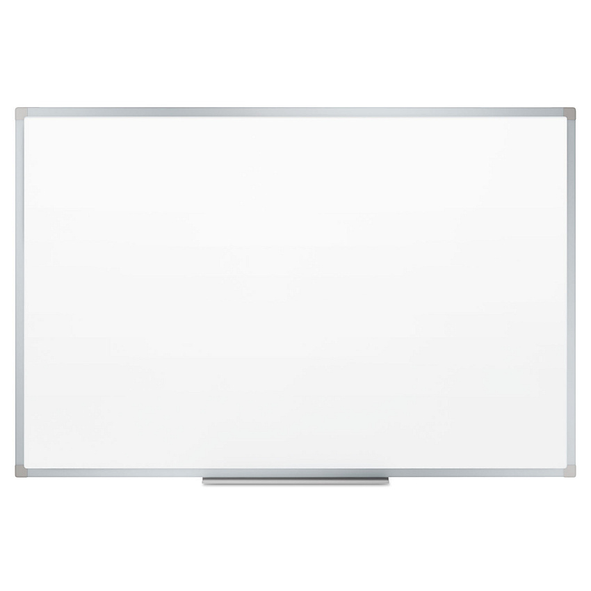 Mead Dry-Erase Board, Melamine Surface, 72 x 48, Silver Aluminum Frame (85358)