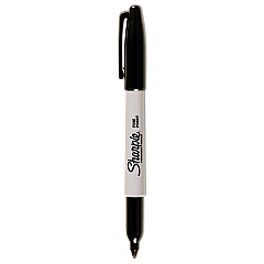 Sharpie Fine Bullet Tip Permanent Marker, Black, Dozen (1812419)