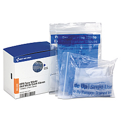 First Aid Only Refill for SmartCompliance General Business Cabinet, 1 CPR Mask; 1 Gloves (FAE6100)
