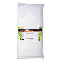Baumgartens Disposable Apron, Polypropylene, One Size Fits All, White, 100/Pack (64620)
