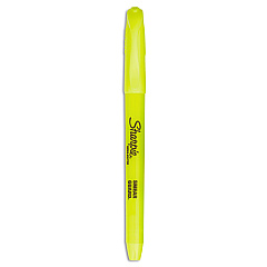 Sharpie Pocket Style Highlighter Value Pack, Yellow Ink, Chisel Tip, Yellow Barrel, 36/Pack (2003991)