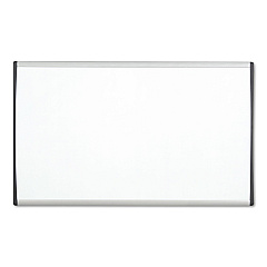 Quartet Magnetic Dry-Erase Board, Steel, 14 x 24, White Surface, Silver Aluminum Frame (ARC2414)