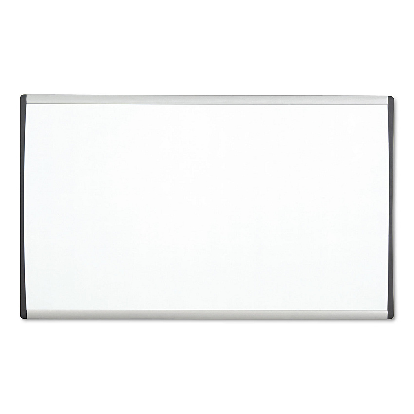 Quartet Magnetic Dry-Erase Board, Steel, 14 x 24, White Surface, Silver Aluminum Frame (ARC2414)