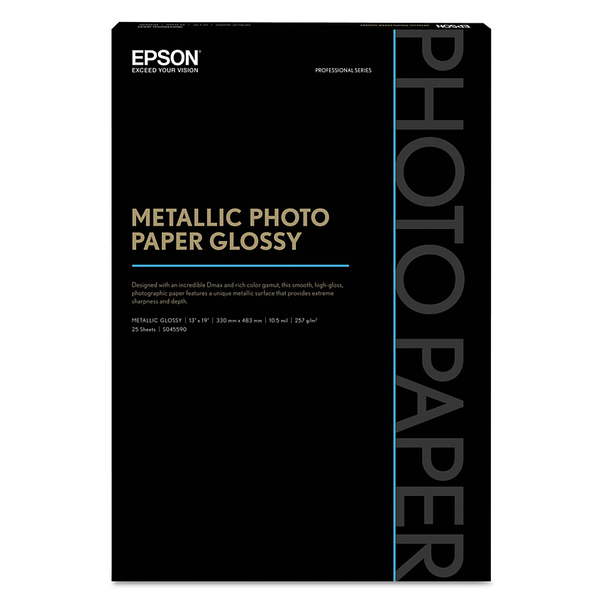 Epson S045590 Professional Media Metallic Glossy Photo Paper