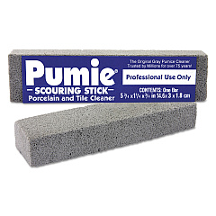 Pumie Scouring Stick, 6.75 x 1.25, Gray, Dozen (12)