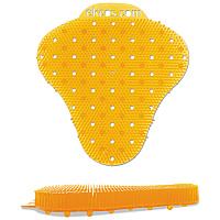Diversey ekcoscreen Urinal Screens, Tropical Scent, Orange, 12/Carton (EKS4O12)