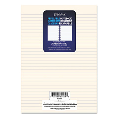 Filofax Notebook Refills, 8-Hole, 8.25 x 5.81, Narrow Rule, 32/Pack (B152008U)