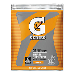 Gatorade Original Powdered Drink Mix, Orange, 8.5oz Packets, 40/Carton (03957)