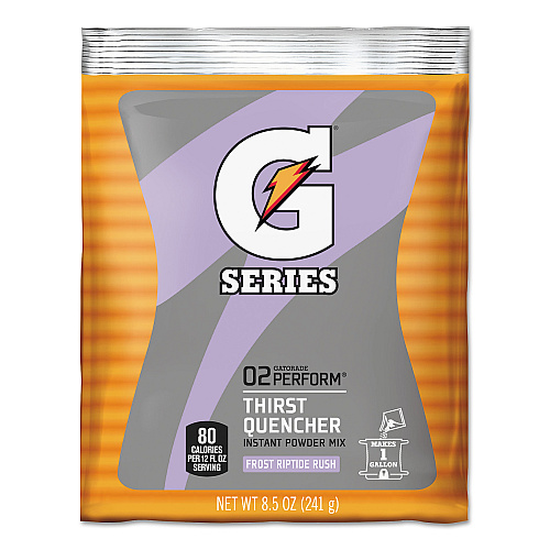 Gatorade Original Powdered Drink Mix, Riptide Rush, 8.5oz Packets, 40/Carton (33665)