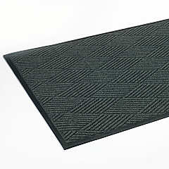 Crown Super-Soaker Diamond Mat, Polypropylene, 46 x 72, Slate (S1R046ST)